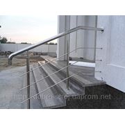 Лестницы и ограждения в Полтаве из нержавеющей стали — наши работы4 фото