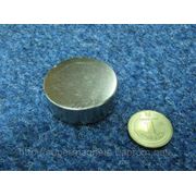 Шайба неодимовая 45x15 фото