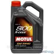 Моторное масло Motul 8100 X-cess 5W40 (5L) фото