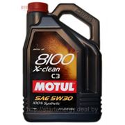 Моторное масло 8100 X-clean C3 5W30 (5L) фото