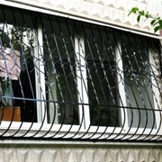 Металлические решетки на окна фото