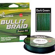 Леска плетеная Bullit Brait (темно-зеленая) 135м.