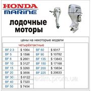Лодочные моторы Honda (хонда). фото