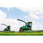 Уборка урожая зерновыми комбайнами импортного производства 2005-2007г.в. John Deere Claas Lexion Case New Holland.
