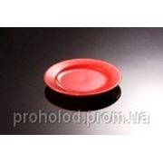Тарелка круглая красная O 150 мм Riwall фото