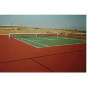 Покрытия для теннисных кортов (хард) игровых площадок стадионовспортивных залов искусственная трава) фотография