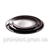 Тарелка круглая черная O 180 мм Riwall фото