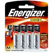 Батарейки Energizer MAX E91/AA 1,5V - 4 шт. фотография