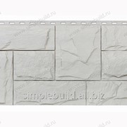 Фасадная панель «T-Siding», европейский камень белый фото