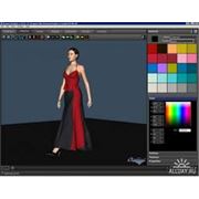 Визуализация одежды компьютерная 3D (3Д) фотография