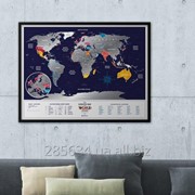 Скретч карта мир “Travel Map Holiday World“ фото