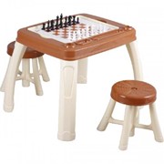 Стол с шахматами и двумя стульями Pilsan (03-411)