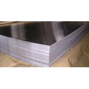 Лист из нержавеющей стали 1,0х1250х2500 AISI 430 (12Х17) поверхность ВА-PVC фото