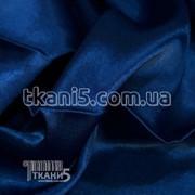 Ткань Креп сатин ( темно синий ) 916 фотография