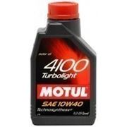 Моторное масло Motul 4100 Turbolight 10w-40 1л. купить моторное масло фотография