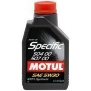 Моторное масло Motul specific 504.00-507.00 5w-30 1л. куить моторное масло фотография