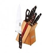 Набор ножей на подставке BOHMANN 7 предметов BH 5046 (кухонный нож, ножи) фотография