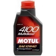 Моторное масло Motul 4100 Multidiesel 10w-40 1л. купить моторное масло фотография