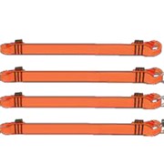 Ланьяард безопасности L-6 FWd flat webbing Lanyard