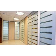 Декоративная тонировка матирование стекол фото