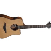 12-струнная электроакустическая гитара Lag Tramontane T-200D12CE (NAT) фотография