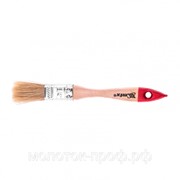 Кисть плоская “Стандарт“ 3/4“ (20 мм), натуральная щетина, деревянная ручка MTX фото
