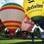 РЕКЛАМА и Полет воздушного шара в привязном РЕЖИМЕ в рекламных целях фото