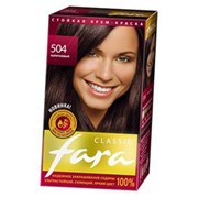 Краска Fara Classic 504 коричневый фото