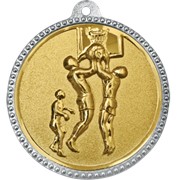 Медаль рельефная Баскетбол
