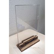 Менюхолдер деревянный А5 фото