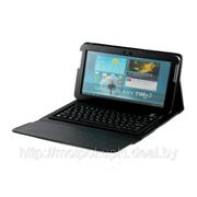 Чехол футляр-книга для Samsung Galaxy Tab2 P5100 10.1 + клавиатура чёрный.белый,красный. фото