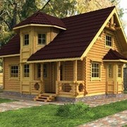 Деревянный дом дизайнерский