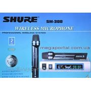 Shure SM-388, Yamaha YM-288 радиосистема 2 радиомикрофона. фотография