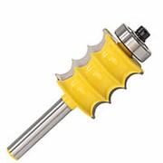 1/4 дюйма, 6,35 мм, фрезерный станок с тройным бусом, фреза для шипорезки, фрезы для деревообработки фото