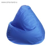 Кресло-мешок “Малыш“, d70/h80, цвет тёмно-голубой фото