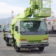 Аренда автовышки телескопической Mitsubishi aichi 28 метров фото
