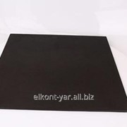 Пластина 500х500х6,5(черная) фото