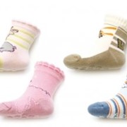 Носочки для мальчиков с прорезиненной подошвой sk-02 фото