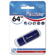 USB 3.0 накопитель Smartbuy 64GB Crown Blue SB64GBCRW-Bl фотография