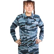 ​ Детский военно-полевой костюм «серый камыш» - 40-42/158-164 фото