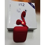 I12TWS iphon блютуз наушники с анимацией сенсорные красные фотография