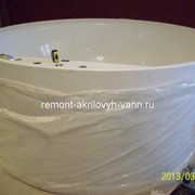 Реставрация и ремонт акриловых ванн фото
