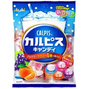 ASAHI Calpis Candy Фруктовые леденцы с лактобактериями, 100гр