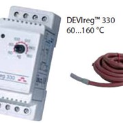 Терморегуляторы электронные на шину DIN DEVIregTM 330 диапазон регулировки 60...160 °С