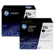 HP 55X CE255XD черный 242391 фото