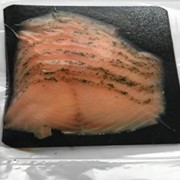 Филе атлантического лосося с перцем (слайсы) 200 г, вакуумная упаковка фото