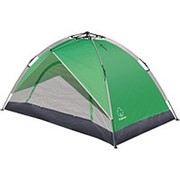 Палатка Коул 2 зелен/св.серый фото