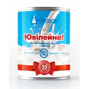 Сгущенное молоко цельное “Юбилейное“, 8.5%, 380 г фото
