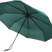 Зонт складной Unit Fiber, зеленый фото