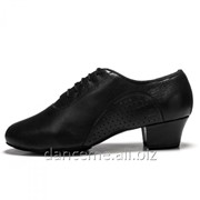 Dance Me Обувь мужская для латины 36078, черная кожа фотография
